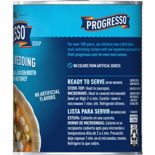 Progresso Traditional Italian Style Wedding Soup Perspective: bottom