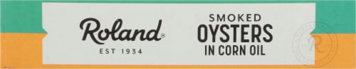 Roland® Smoked Oysters in Corn Oil Perspective: bottom