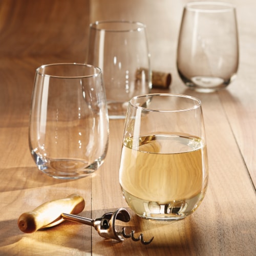 Dash of That™ Stemless White Wine Glasses Perspective: bottom