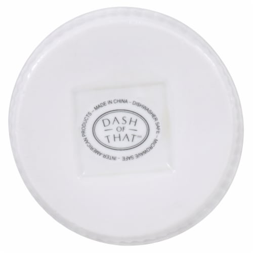 Dash of That™ Tall Souffle Dish - White Perspective: bottom