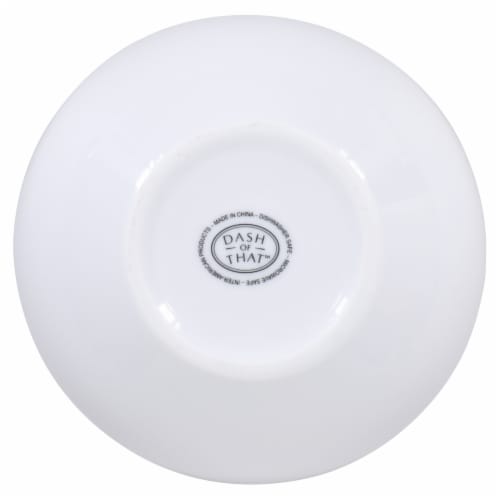 Dash of That™ St John Conical Bowl - White Perspective: bottom