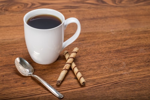 Dash of That™ Bistro Mug - White Perspective: bottom
