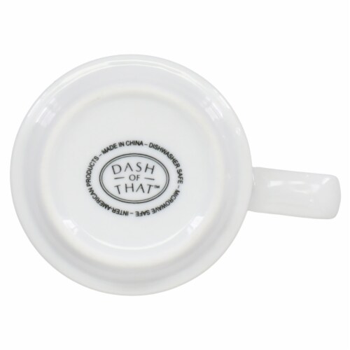 Dash of That™ Strato Stack Mug - White Perspective: bottom