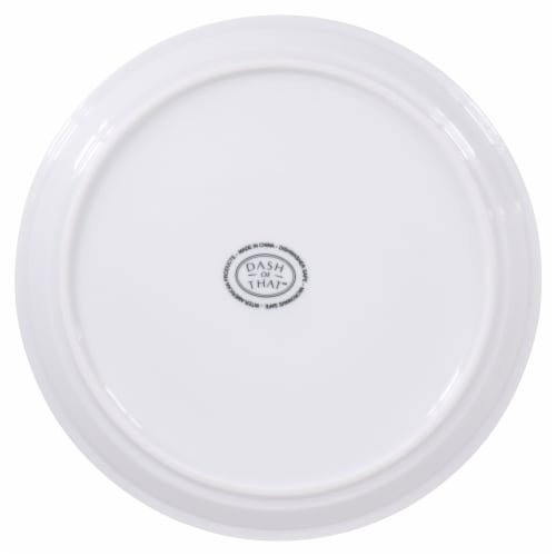 Dash of That™ Strato Stack Salad Plate - White Perspective: bottom