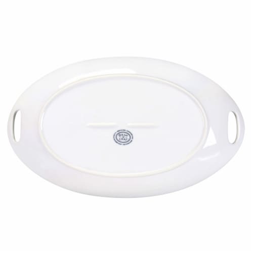 Dash of That Burnside Oval Platter with Handles Perspective: bottom
