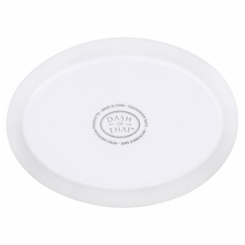 Dash of That Oval Bowl - White Perspective: bottom