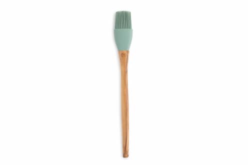 Silicone BBQ Brush Wooden Handle Pastry Brush Basting Brush