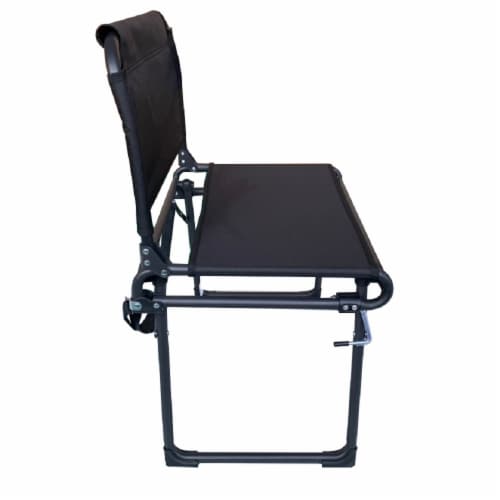Anywhere Chair Stadium Seat - Black Perspective: bottom