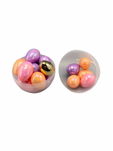 Holiday Home Iridescent Easter Eggs Perspective: bottom