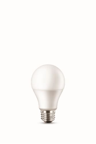 Everyday Living® 10-Watt (60-Watt) A19 LED Dimmable Light Bulb - Soft White (2700K) Perspective: bottom