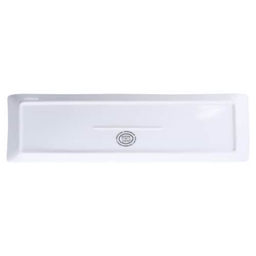 Dash of That® Rectangluar Curved Edge Plate Perspective: bottom