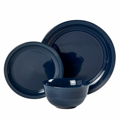 Dash of That® Grace Dinnerware Set- Ink Perspective: bottom