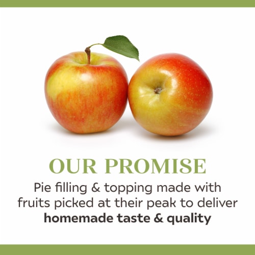 Duncan Hines Comstock More Fruit Apple Pie Filling And Topping Perspective: bottom