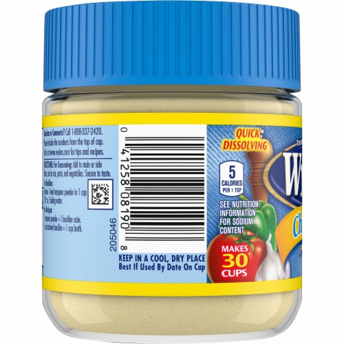 Wylers Instant Bouillon Chicken Flavored Bouillon Powder Perspective: bottom