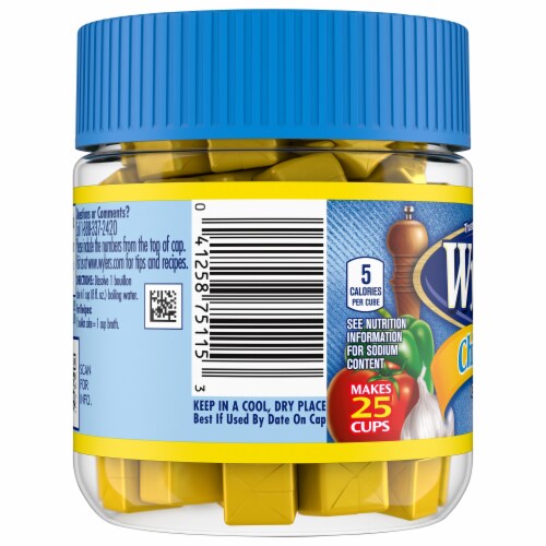 Wylers Instant Bouillon Chicken Flavored Cubes Perspective: bottom