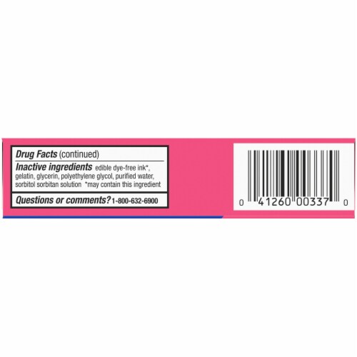 Kroger® Allergy Antihistamine Liquid Gels Perspective: bottom