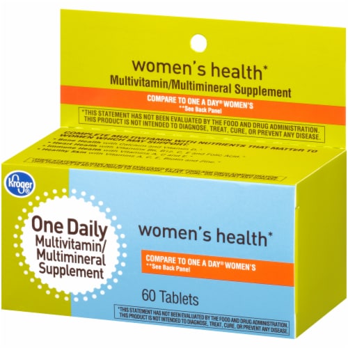 Kroger® Women's Multivitamin One Daily Tablets Perspective: bottom