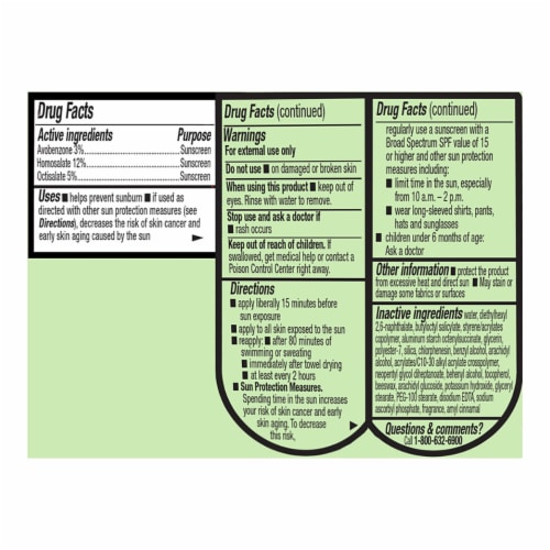 Kroger® Total Sport Sunscreen Lotion SPF 50 Perspective: bottom