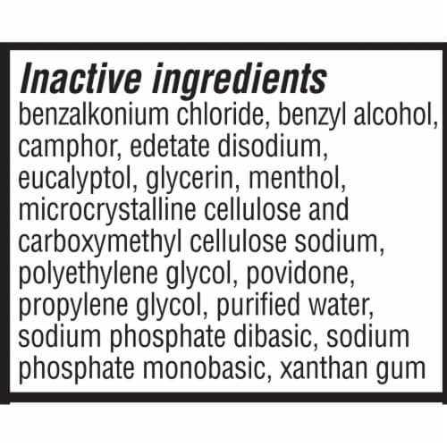 Kroger® Allergy Sinus No Drip Nasal Mist Oxymetazoline HCl Perspective: bottom