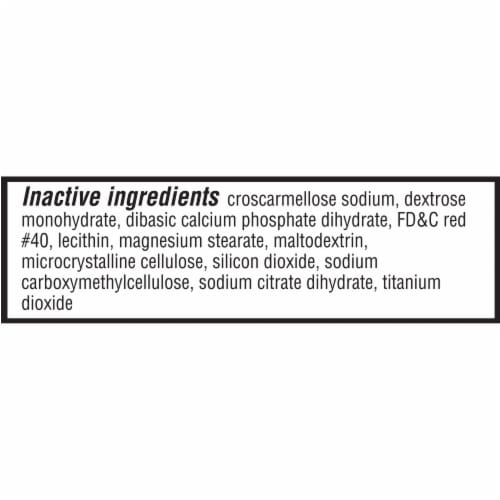Kroger® Sinus Congestion Maximum Strength Non-Drowsy Tablets Phenylephrine HCl Perspective: bottom