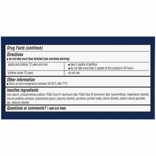 Kroger® Extra Strength Acetaminophen PM Caplets Twin Pack Perspective: bottom