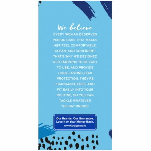 Kroger® Tampons Light/Regular/Super Trio Pack Unscented Perspective: bottom