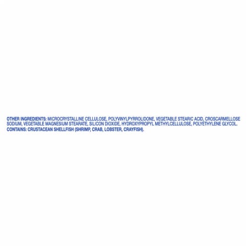 Kroger® Glucosamine MSM Chondroitin Blend Caplets Perspective: bottom