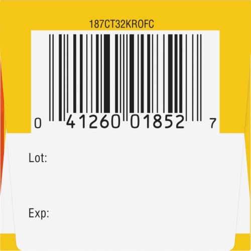 Kroger® Immune Support Chewable Dietary Supplement Perspective: bottom