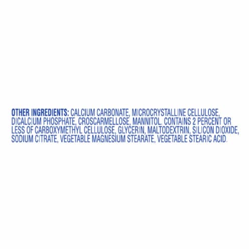 Kroger® B Complex with Vitamin C Tablets Perspective: bottom