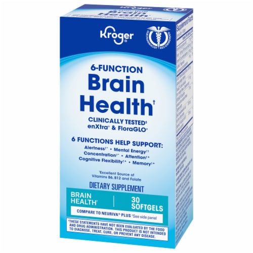 Kroger® 6-Function Brain Health◊ Softgels Perspective: bottom