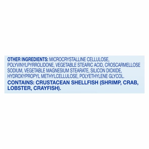 Kroger® 3X Glucosamine Chondroitin/MSM Complex Caplets Perspective: bottom