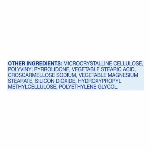 Kroger® 3X Glucosamine Chondroitin/MSM Complex Caplets Perspective: bottom