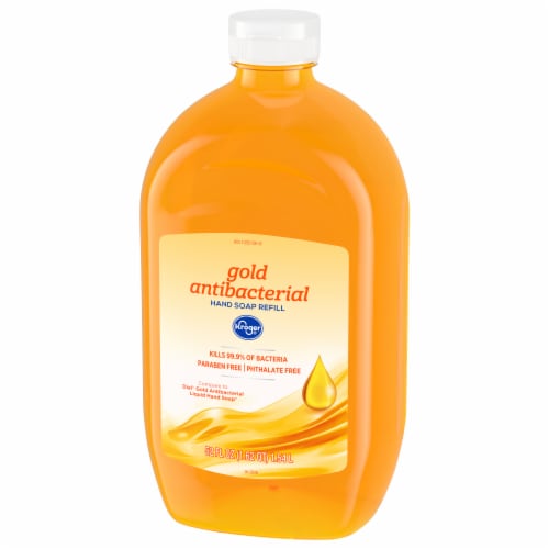 Kroger® Gold Antibacterial Liquid Hand Soap Refill Perspective: bottom