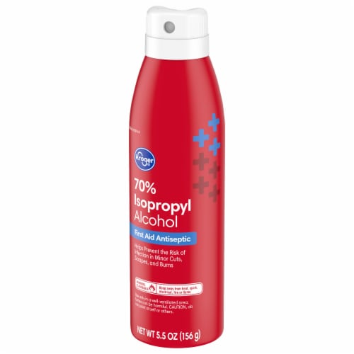 Kroger® 70% Isopropyl Alcohol First Aid Antiseptic Spray Perspective: bottom