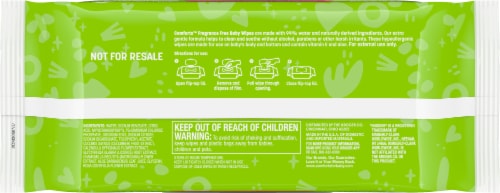 Comforts™ Fragrance Free Baby Wipes Perspective: bottom