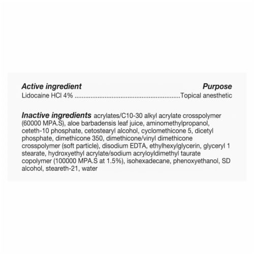 Kroger® Pain Relief Liquid Lidocaine HCL Roll On Perspective: bottom