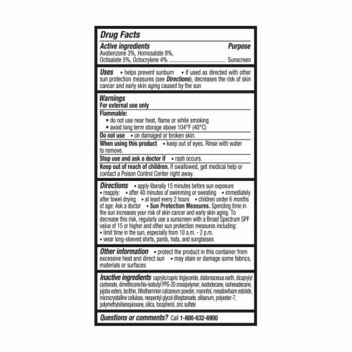 Kroger® Silky Sunscreen Lotion SPF 40 Ultralight Perspective: bottom