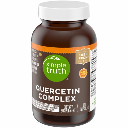 Simple Truth® Quercetin Complex Capsules Perspective: bottom