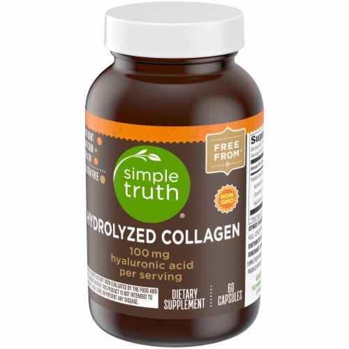 Simple Truth® Hydrolyzed Collagen Capsules Perspective: bottom