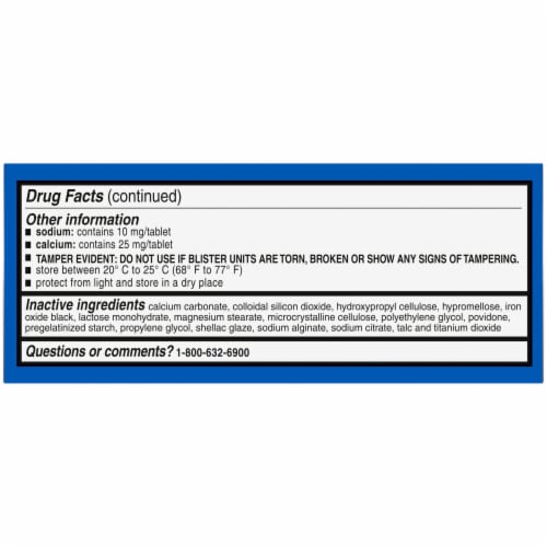 Kroger® 24 Hour Allergy & Congestion Relief Tablets Perspective: bottom