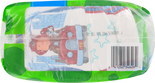 Comforts™ For Toddler Day & Night Training Pants Boys 2T-3T (16-34 lbs) Perspective: bottom