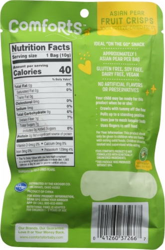Comforts™ Asian Pear Fruit Crisps Snack Perspective: bottom