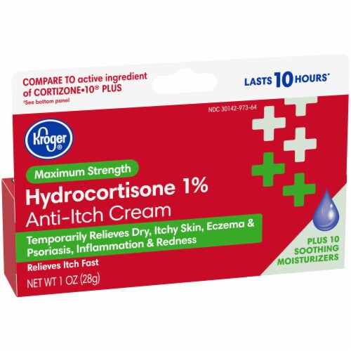 Kroger® Maximum Strength Hydrocortisone Anti-Itch Cream Perspective: bottom