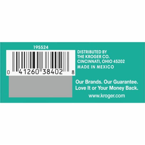 Kroger® Advanced Antibacterial Extra Large Flexible Fabric Bandages Perspective: bottom
