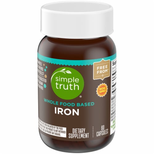 Simple Truth® Iron Capsules Perspective: bottom
