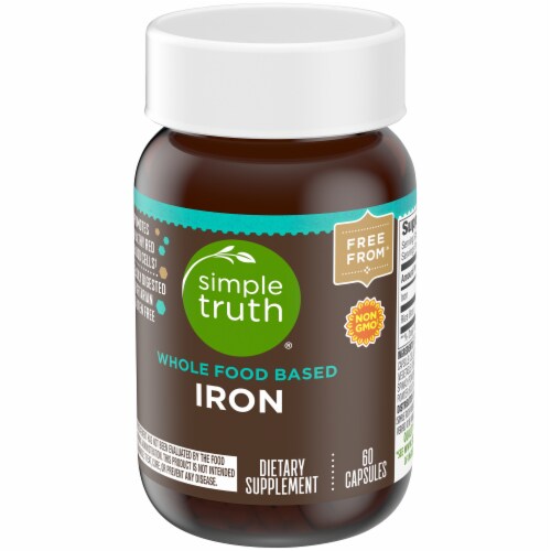 Simple Truth® Iron Capsules Perspective: bottom