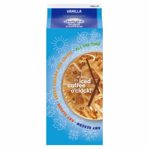 International Delight® Vanilla Iced Coffee Carton Perspective: bottom