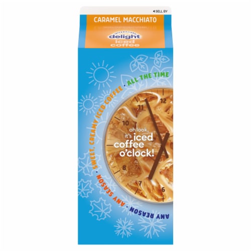 International Delight Caramel Macchiato Iced Coffee Perspective: bottom