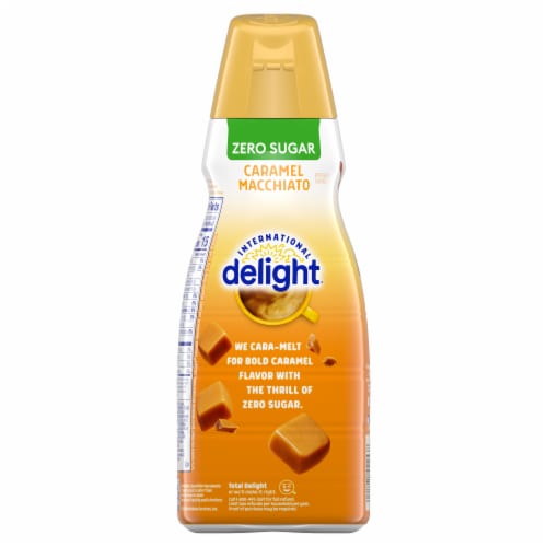 International Delight® Zero Sugar Caramel Macchiato Coffee Creamer Perspective: bottom