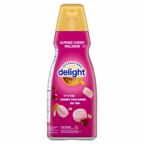 International Delight Coffee Creamer Almond Cherry Macaron Perspective: bottom